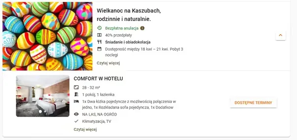 Zdjęcie wyboru pakietu w Panelu